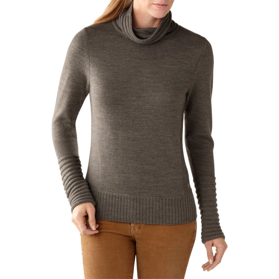 SmartWool Hayden Spires Turtle Neck Sweater - Women's | Backcountry.com