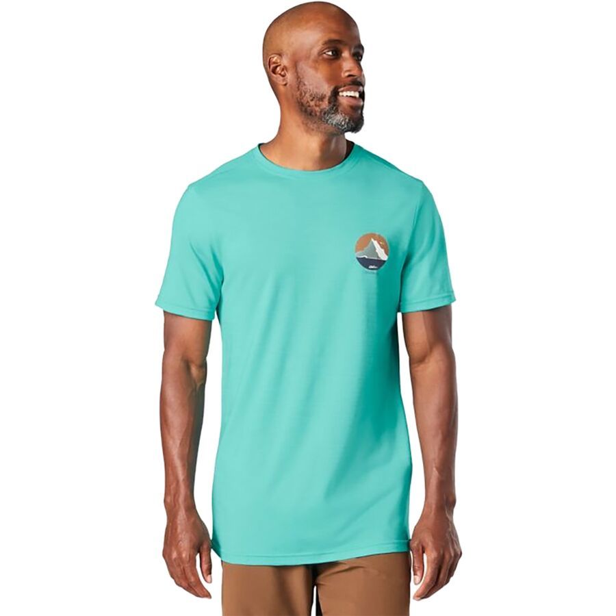 Merino Sport 150 Two Peaks Graphic T-Shirt - Men's