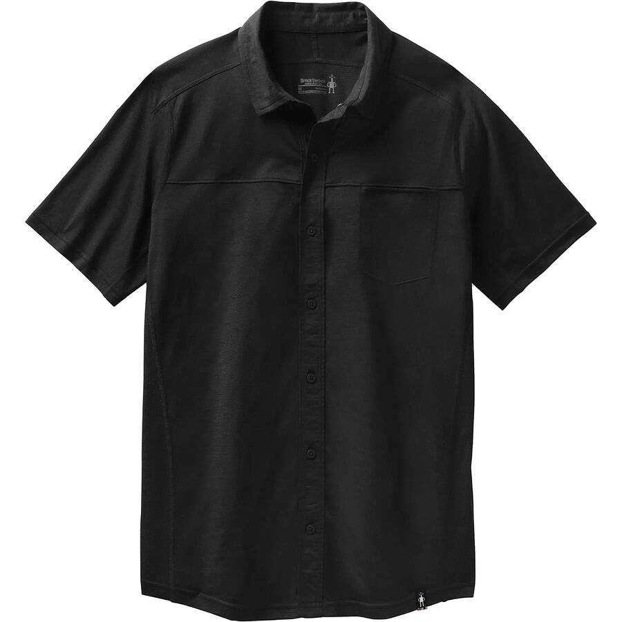 Merino Sport Short-Sleeve Button-Up Shirt - Men's