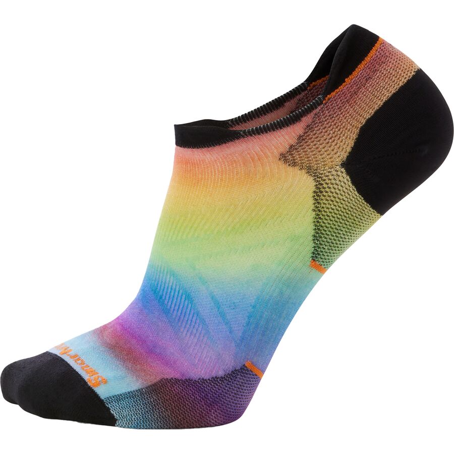 Run Zero Cushion Pride Rainbow Print Low Ankle Socks