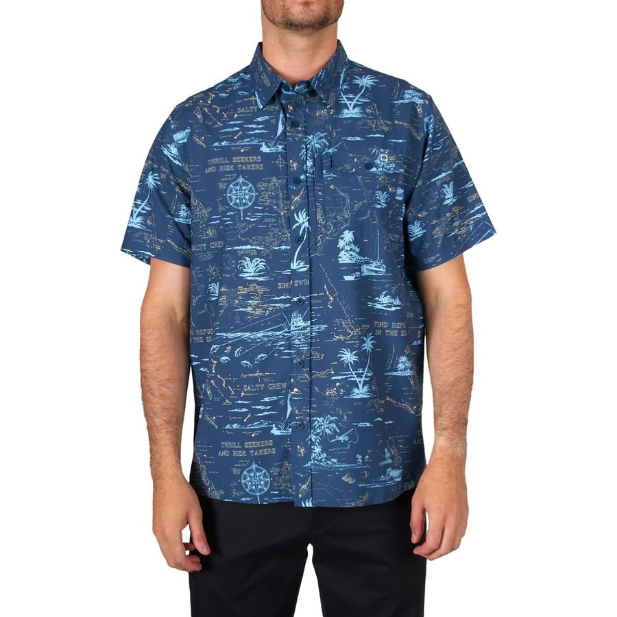 Seafarer Short-Sleeve Tech Woven Shirt - Men's