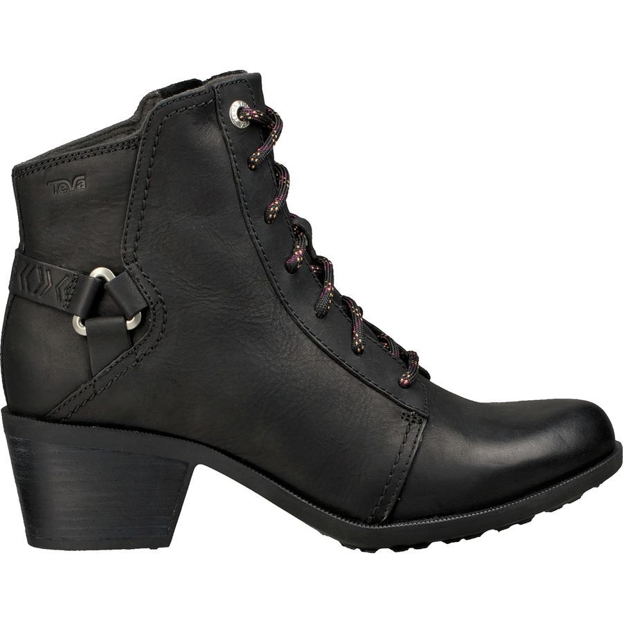 teva foxy ankle boots black