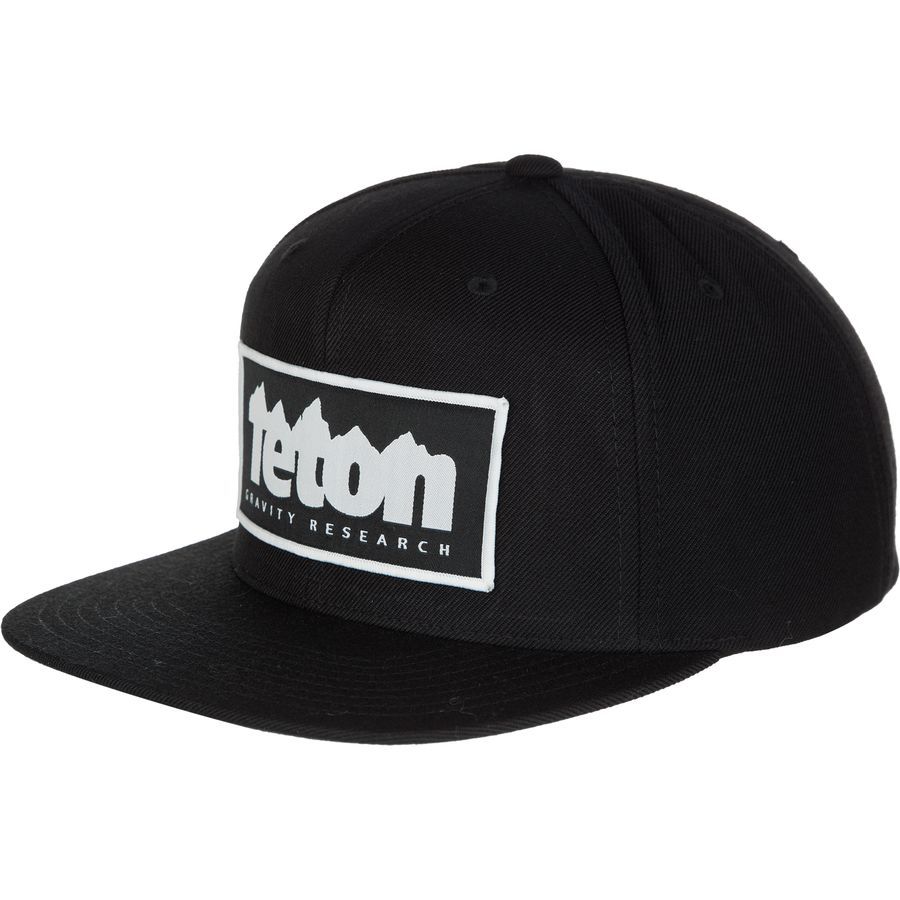 Teton Gravity Research Logo Patch Snapback Hat Men's