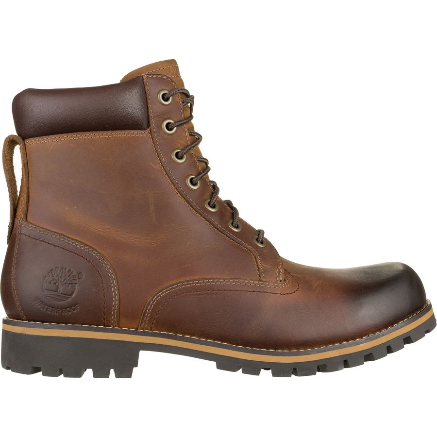 timberland rugged 6 in plain toe boot