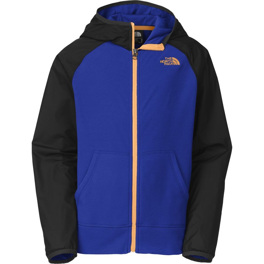 The North Face Glacier Track Full-Zip Hoodie - Boys'&nbsp;Marker Blue