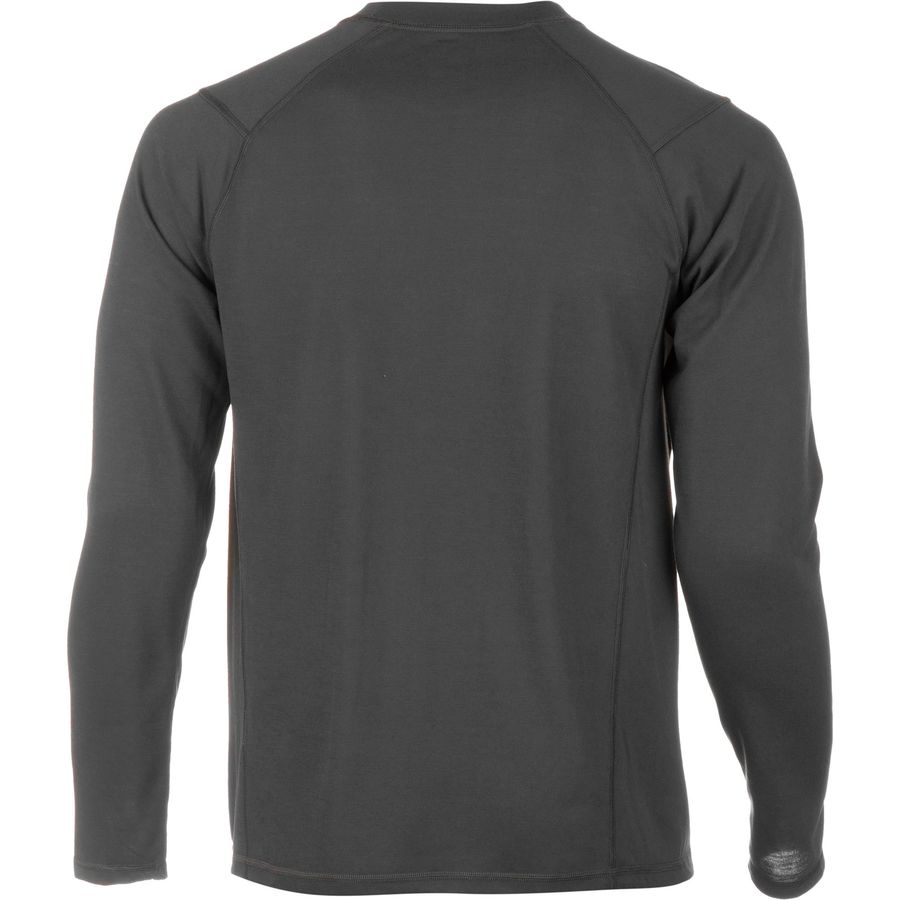 the north face men's long sleeve terry crew shirt