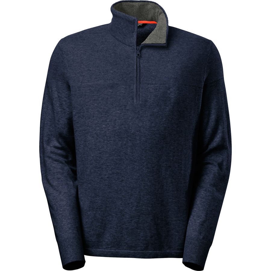 The North Face Mt. Tam 1/4-Zip Sweater - Men's&nbsp;Cosmic Blue Heather