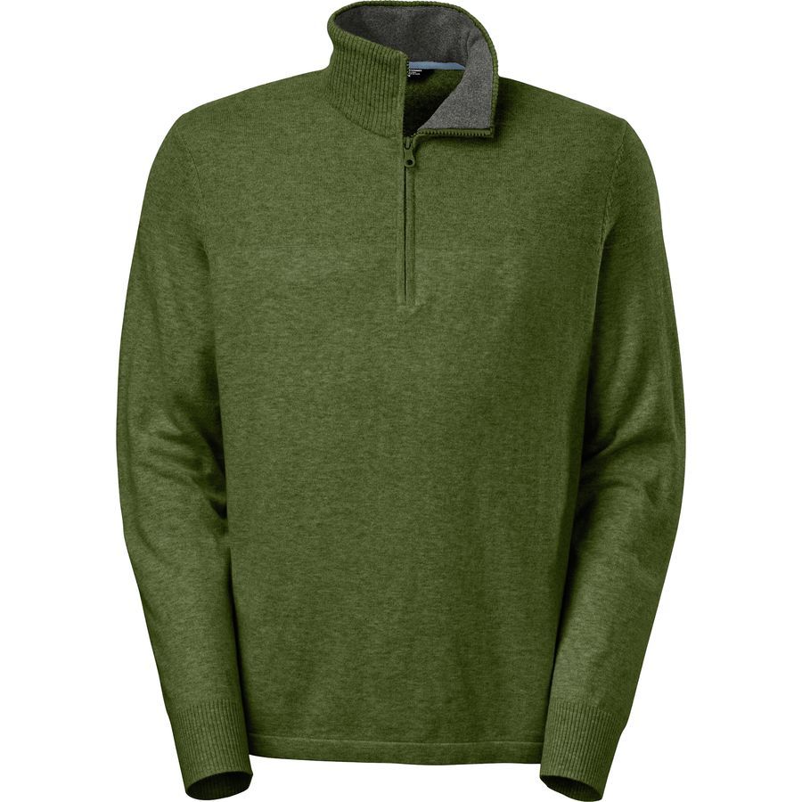 The North Face Mt. Tam 1/4-Zip Sweater - Men's&nbsp;Scallion Green Heather