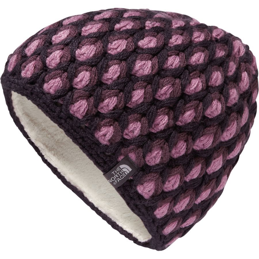the north face beanie purple