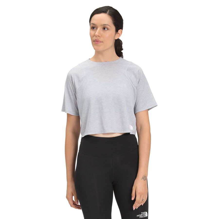 Vyrtue Short-Sleeve Boxy Crop Top - Women's
