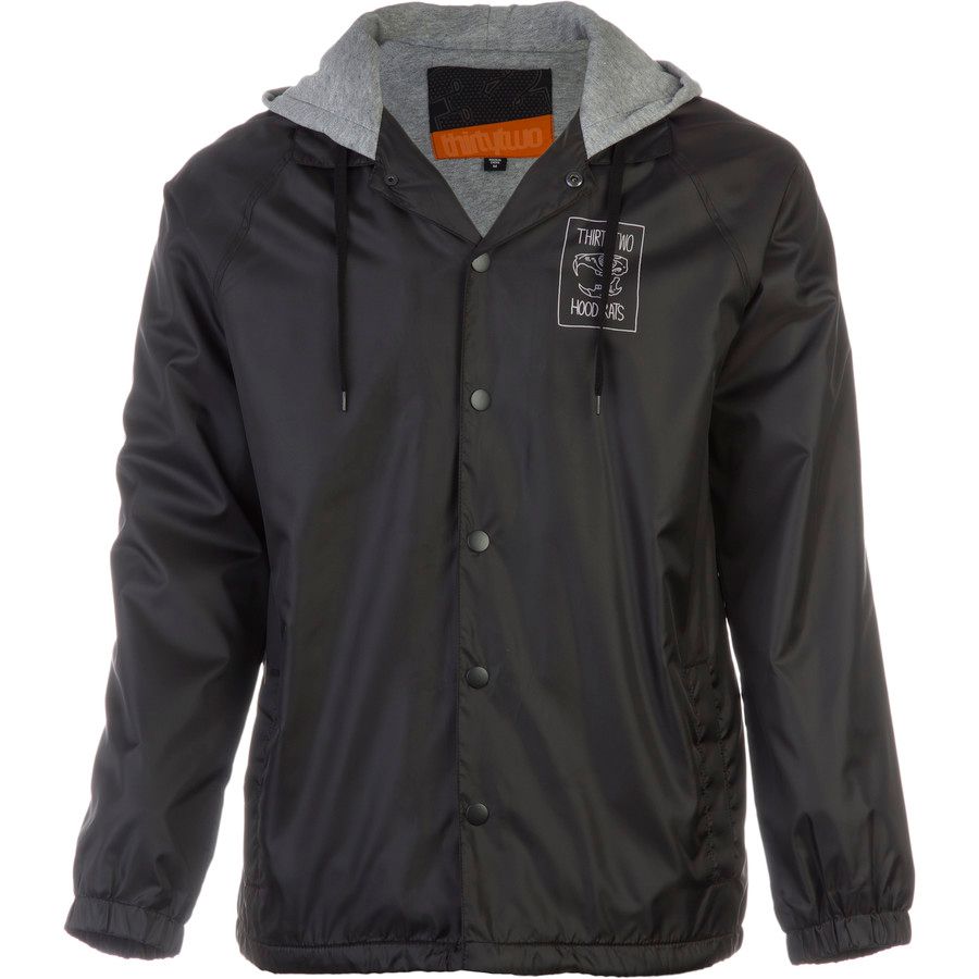 coach jacket with hood