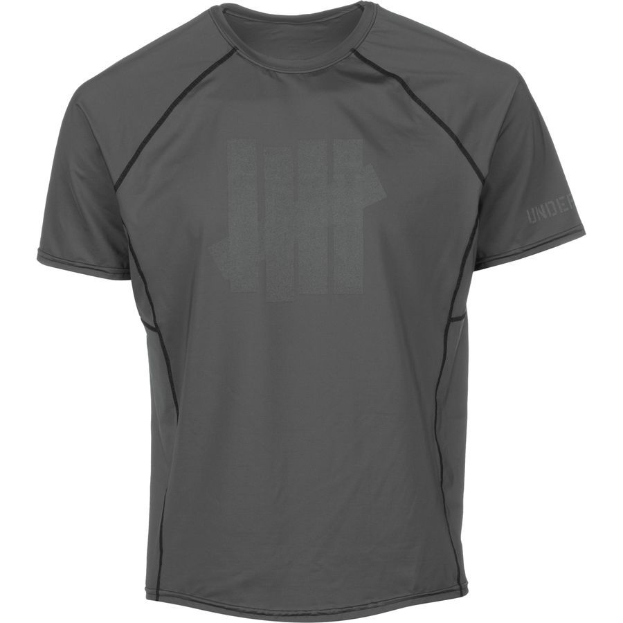 Undefeated Solid Tech T-Shirt - Short-Sleeve - Men's&nbsp;Dark Grey