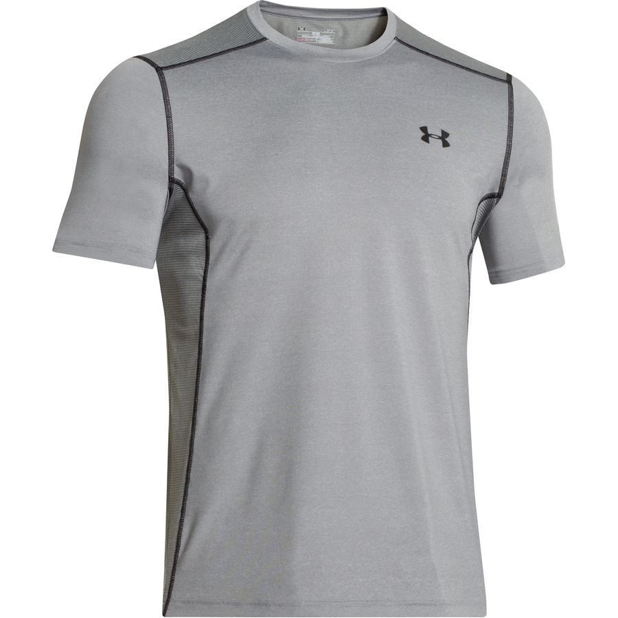 Under Armour Raid T-Shirt - Short-Sleeve - Men's&nbsp;True Gray Heather/TGH/Black