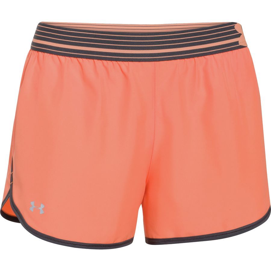 Under Armour Perfect Pace Short - Women's&nbsp;Afterglow/Phantom Gray/Reflective