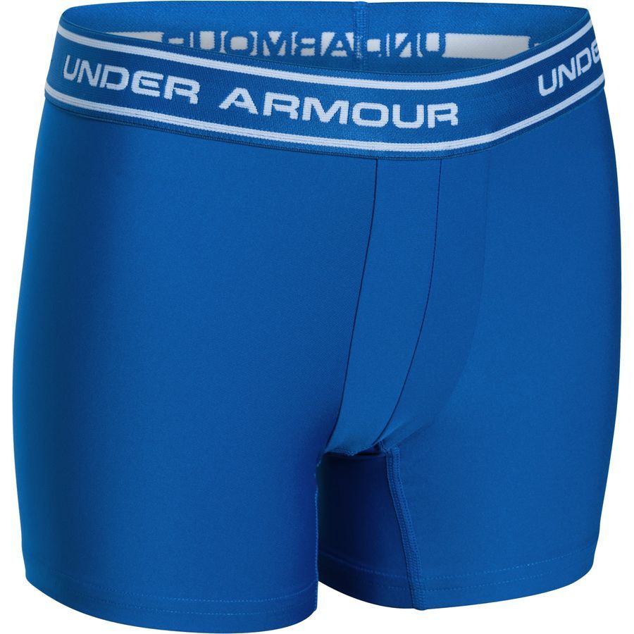 Under Armour Original Series Novelty Boxer Short - 2-Pack - Boys'&nbsp;Risk Red/Ultra Blue/Black