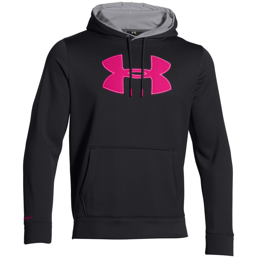 pink under armour pullover