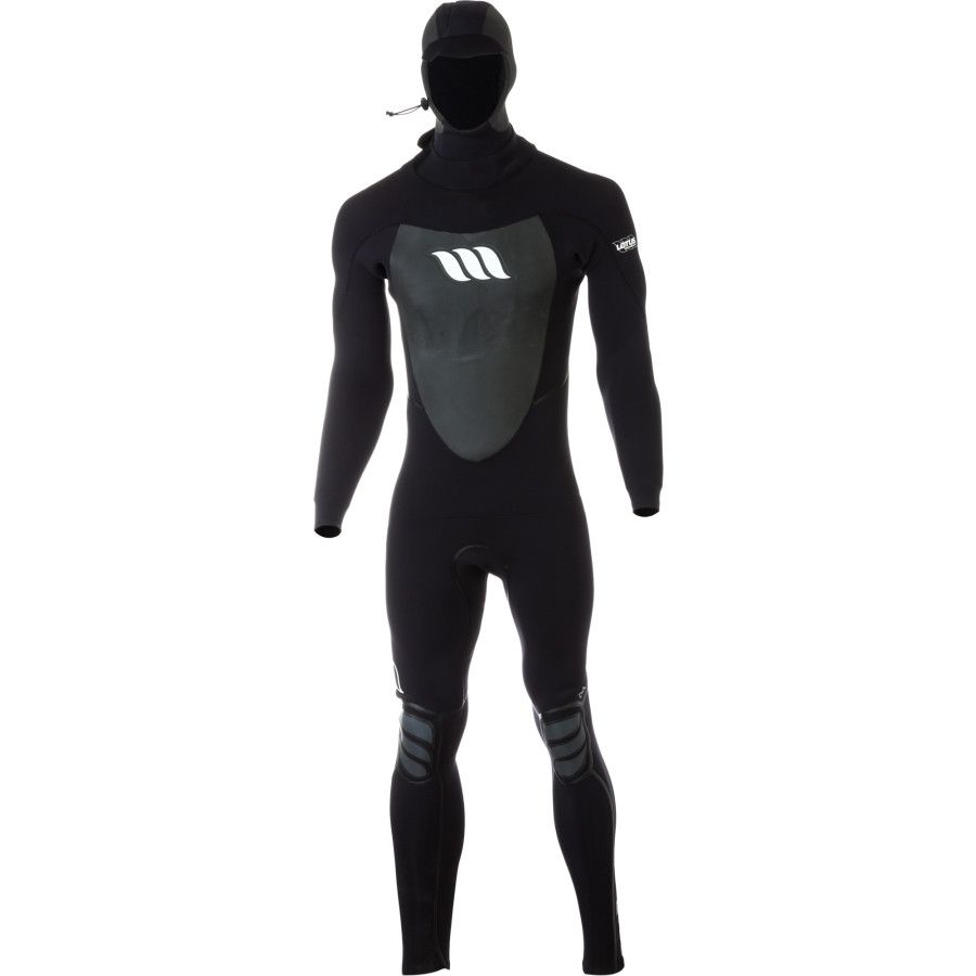 West Wetsuits Lotus 5/4 Hooded Full Wetsuit Men's