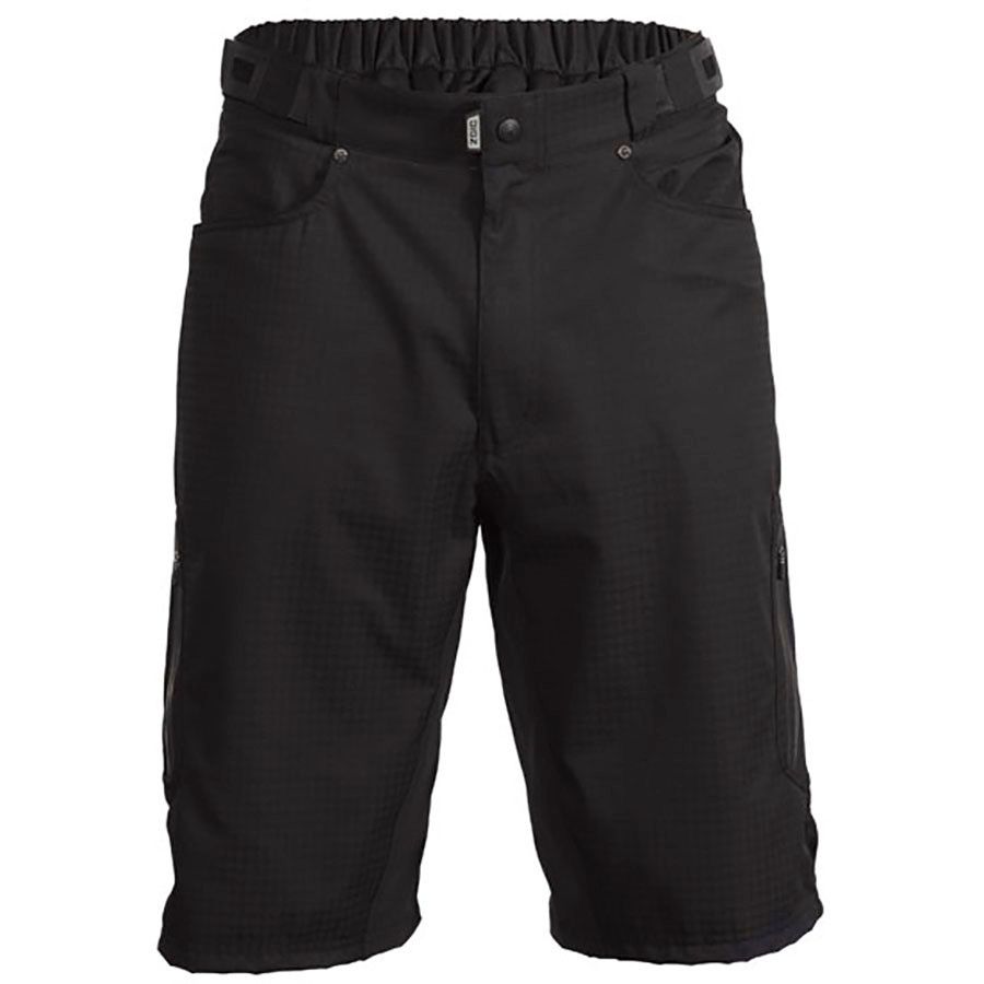 ZOIC Ether Plaid Shorts - Men's&nbsp;Black Hounds