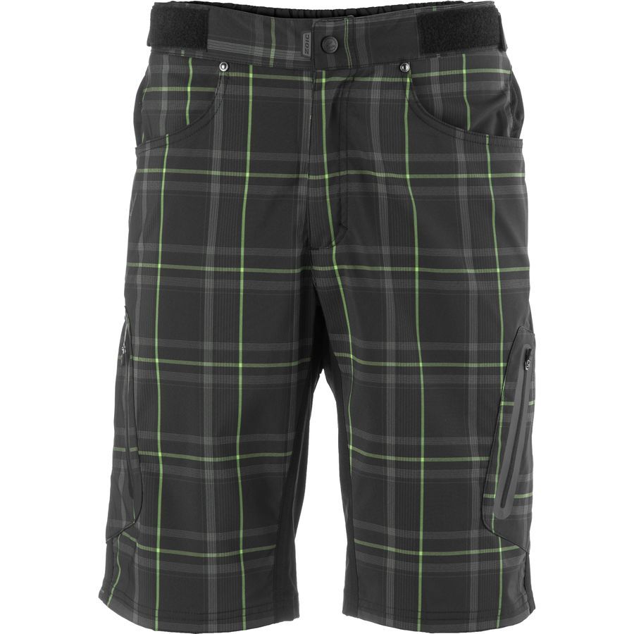 ZOIC Ether Plaid Shorts - Men's | Backcountry.com