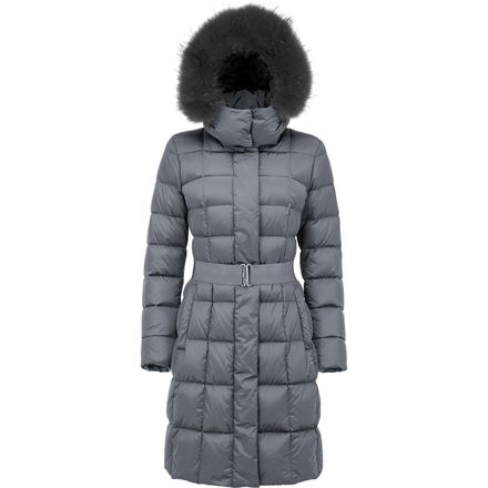 ADD - Down Coat with Detachable Fur - Women's