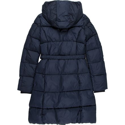 ADD - Long Down Coat with Removable Hood - Girls'