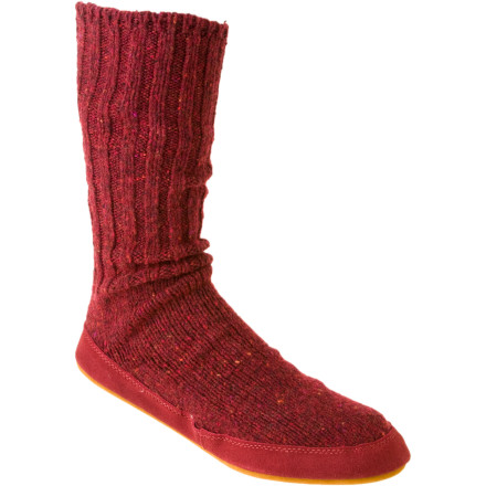 Acorn Merino Slipper Sock - Men's