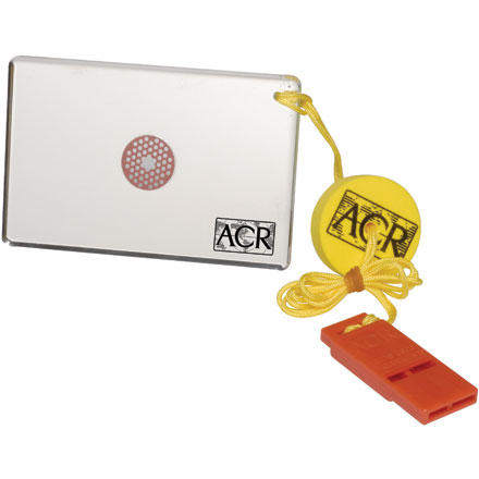 ACR - HotShot Signal Mirror with Whistle, Float and WW-3 Card