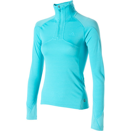 Adidas Super Trekking 1/2 Zip Long Sleeve Tee