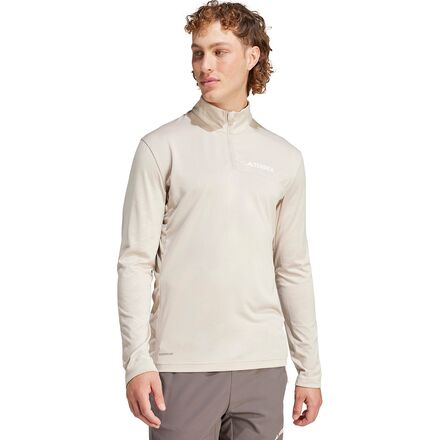 Adidas TERREX - Terrex Multi 1/2-Zip Long-Sleeve Shirt - Men's - Wonder Beige
