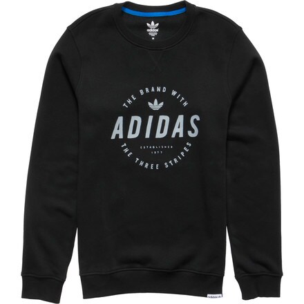 Adidas - Stamped Crew Sweatshirt - Men's