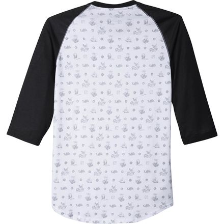 Adidas - Salty Plaza Baseball T-Shirt - 3/4-Sleeve - Men's