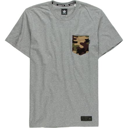 Adidas - Camo Pocket T-Shirt - Men's