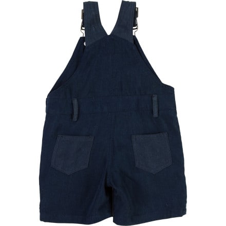 A For Apple Limited - Double Tencel Dungaree - Infant Boys'