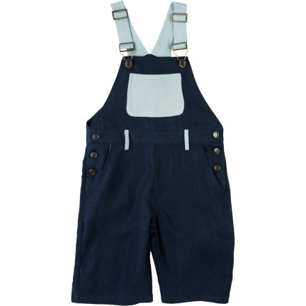 A For Apple Limited - Double Tencel Dungaree - Boys'