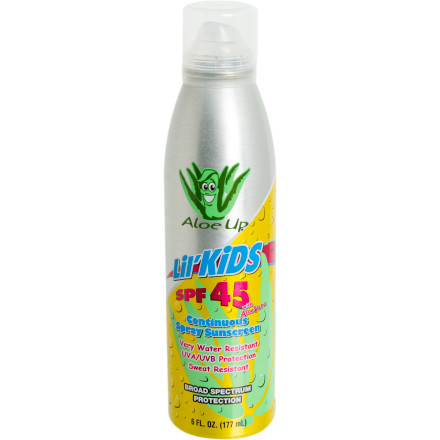 Aloe Up Lil' Kids SPF 45 Continuous Spray