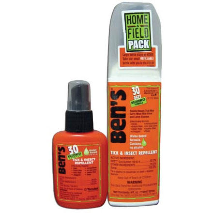 Adventure Ready Brands - Ben's 30% Deet Home & Field Pack Tick & Insect Repellant