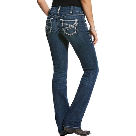 Ariat - REAL MidRise Ivy Stackable StraightLeg Jean - Women's