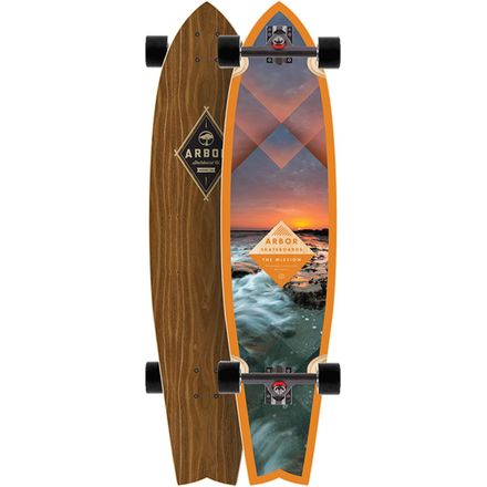 Arbor - Mission Walnut Complete Longboard