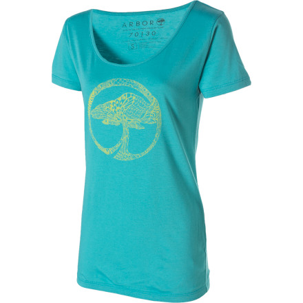 Arbor Icon Bamboo T-Shirt - Short-Sleeve - Women's