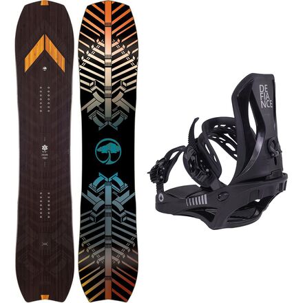 Satori Camber Snowboard + Defiance G1 Binding