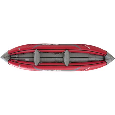 Aire - Tributary Tomcat Tandem Inflatable Kayak - Red