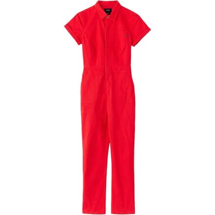 Atwyld - Pit Crew Jumpsuit - Women's - Red Hot