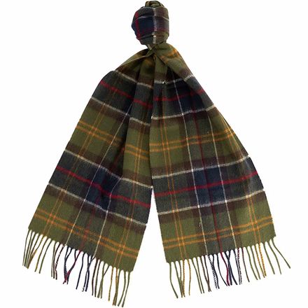 Merino Cashmere Tartan Scarf