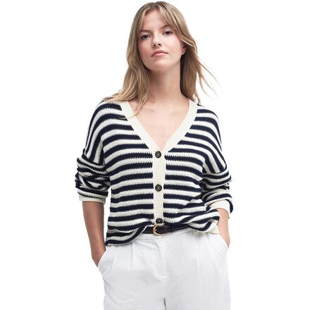 Barbour - Sandgate Knitted Cardigan - Women's - Multi Stripe