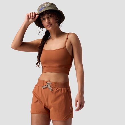 Square Neck Bra Top - Women's