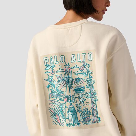 Backcountry - Palo Alto Poster Crew Sweatshirt