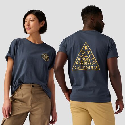 Backcountry - Palo Alto Pyramid T-Shirt - Baltic Blue