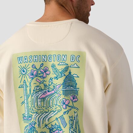 Backcountry - Washington DC Poster Crew Sweatshirt