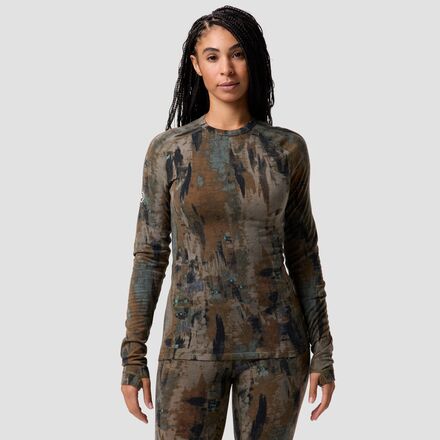 Cedars RWS Merino Lt-Wt Baselayer Crew Top - Women's