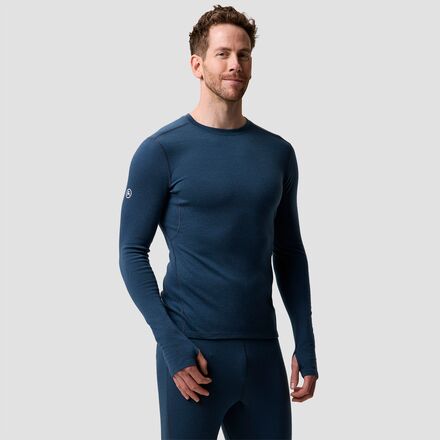 Cedars RWS Merino Mid-Wt Baselayer Crew Top - Men's